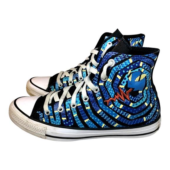 Converse Chuck Taylor All Star Snake Coils High Top Sneakers Athletic Shoe US6 - Picture 1 of 6